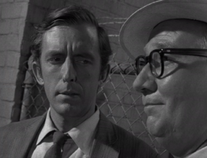 Fritz Weaver as William Sturka and Edward Andrews as Carling from "Third from the Sun"
