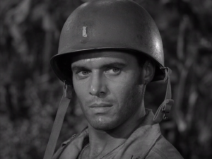 William Reynolds as Lt. Fitzgerald from the Twilight Zone's "The Purple Testament."