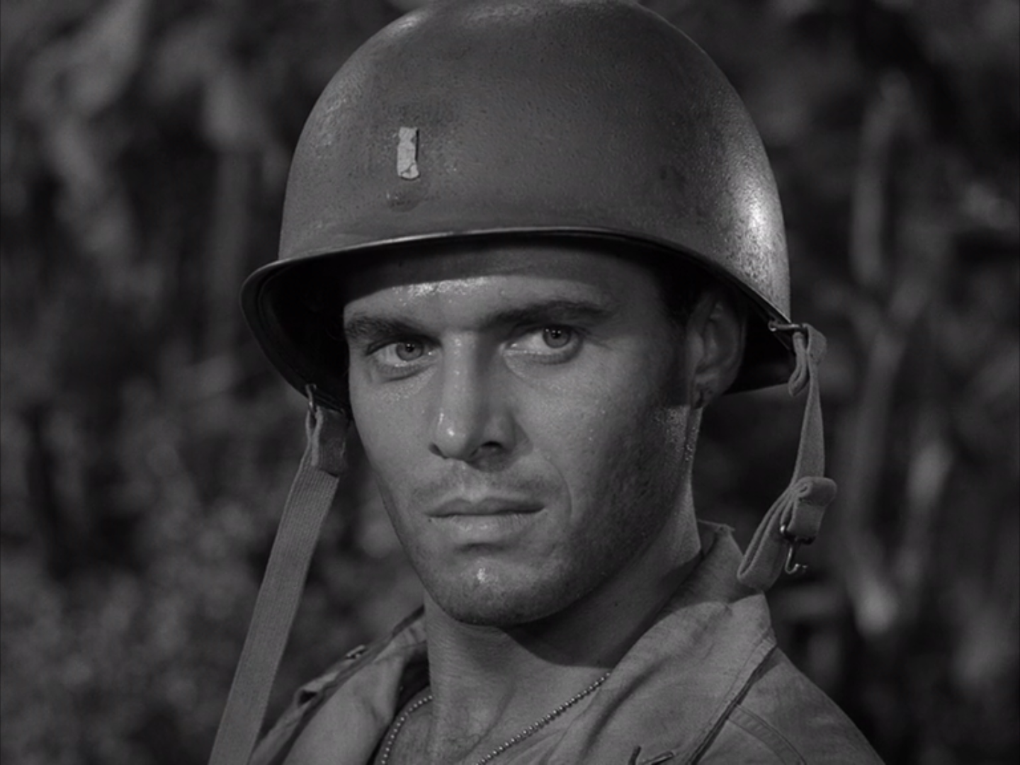 William Reynolds as Lt. Fitzgerald from the Twilight Zone's "The Purple Testament."