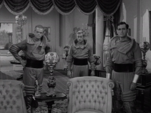the three astronauts from Twilight Zone episode "Elegy"