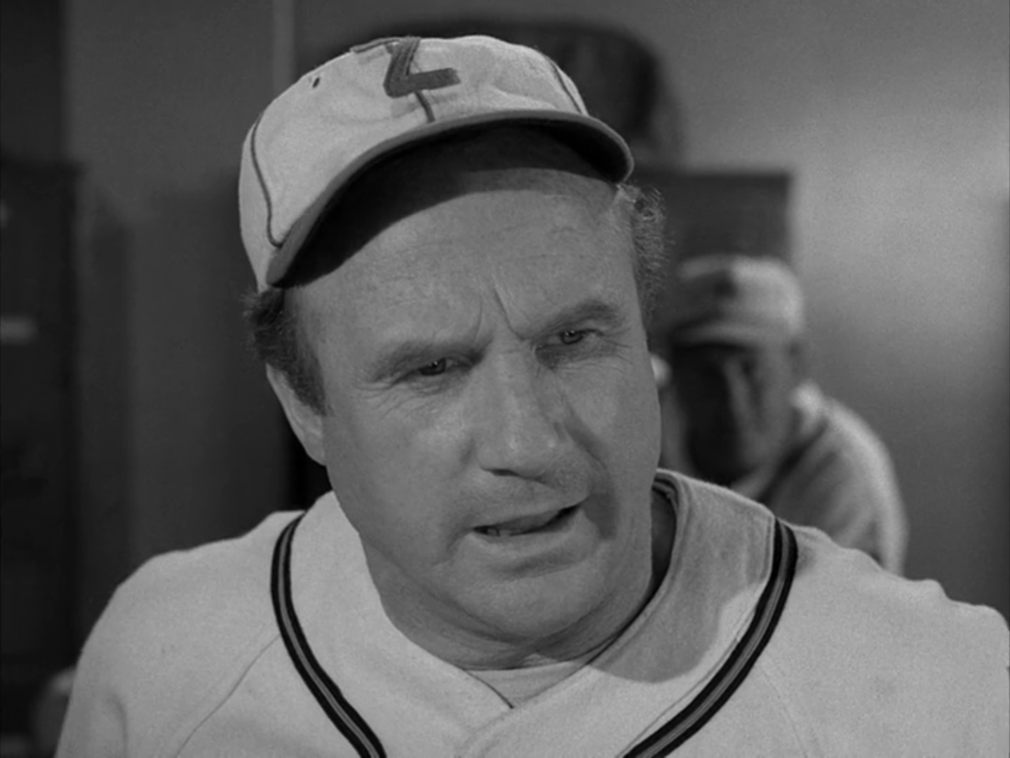 Jack Warden as McGarry in the Twilight Zone episode "The Mighty Casey"