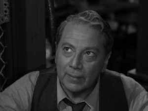 Luther Adler as Arthur Castle from the Twilight Zone episode "The Man in the Bottle."
