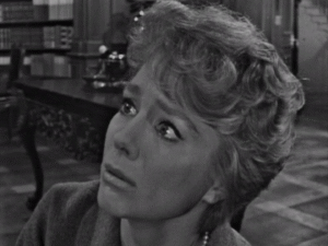 Inger Stevens as Jana from the Twilight Zone episode "The Lateness of the Hour"
