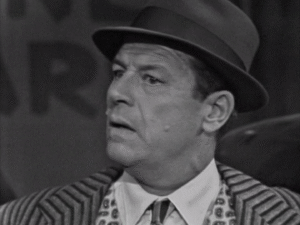 Jack Carson as Harvey Hunnicutt from the Twilight Zone episode "The Whole Truth"