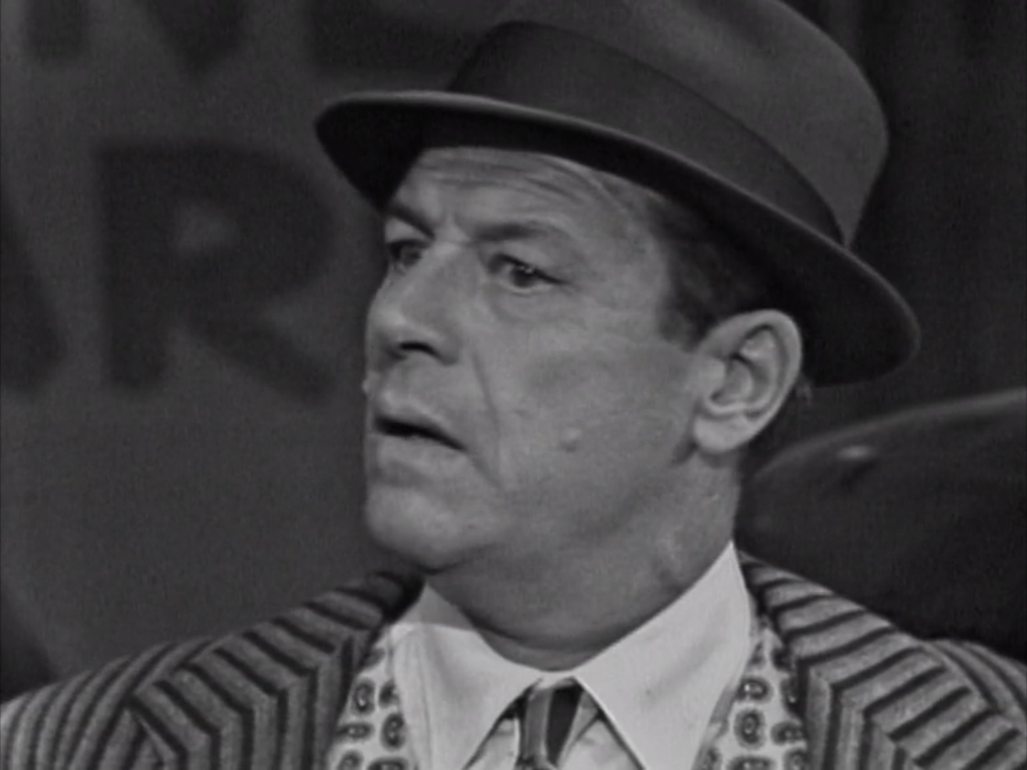 Jack Carson as Harvey Hunnicutt from the Twilight Zone episode "The Whole Truth"
