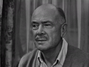 Dean Jagger as Ed Lindsay from the Twilight Zone episode "Static"