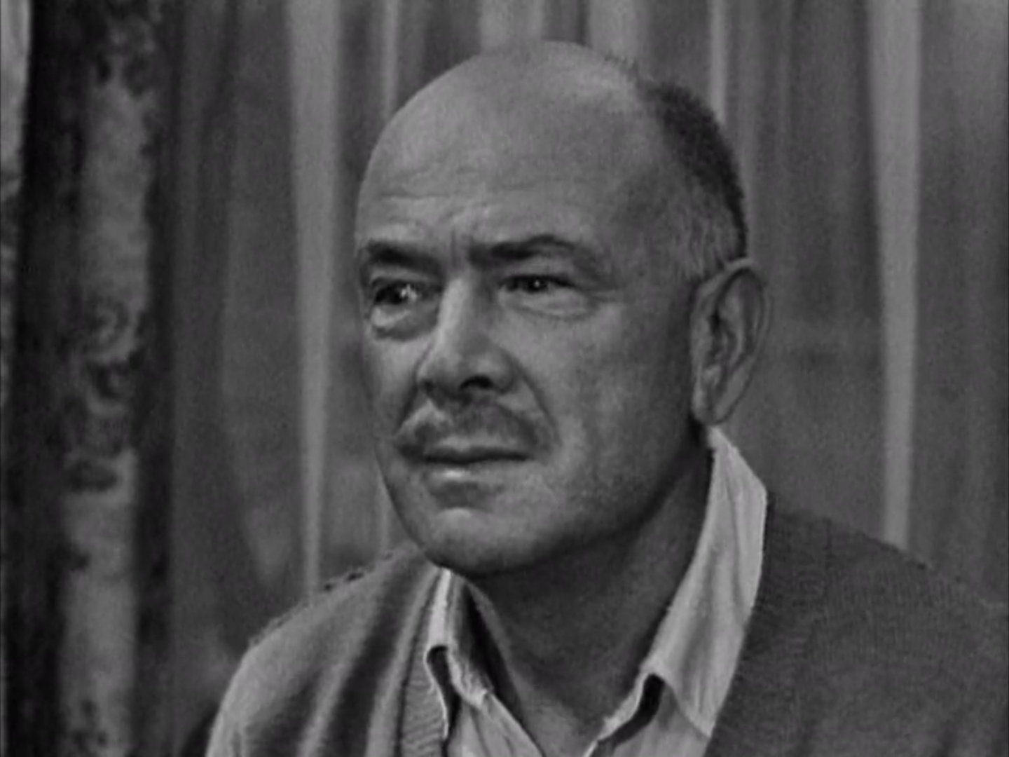 Dean Jagger as Ed Lindsay from the Twilight Zone episode "Static"