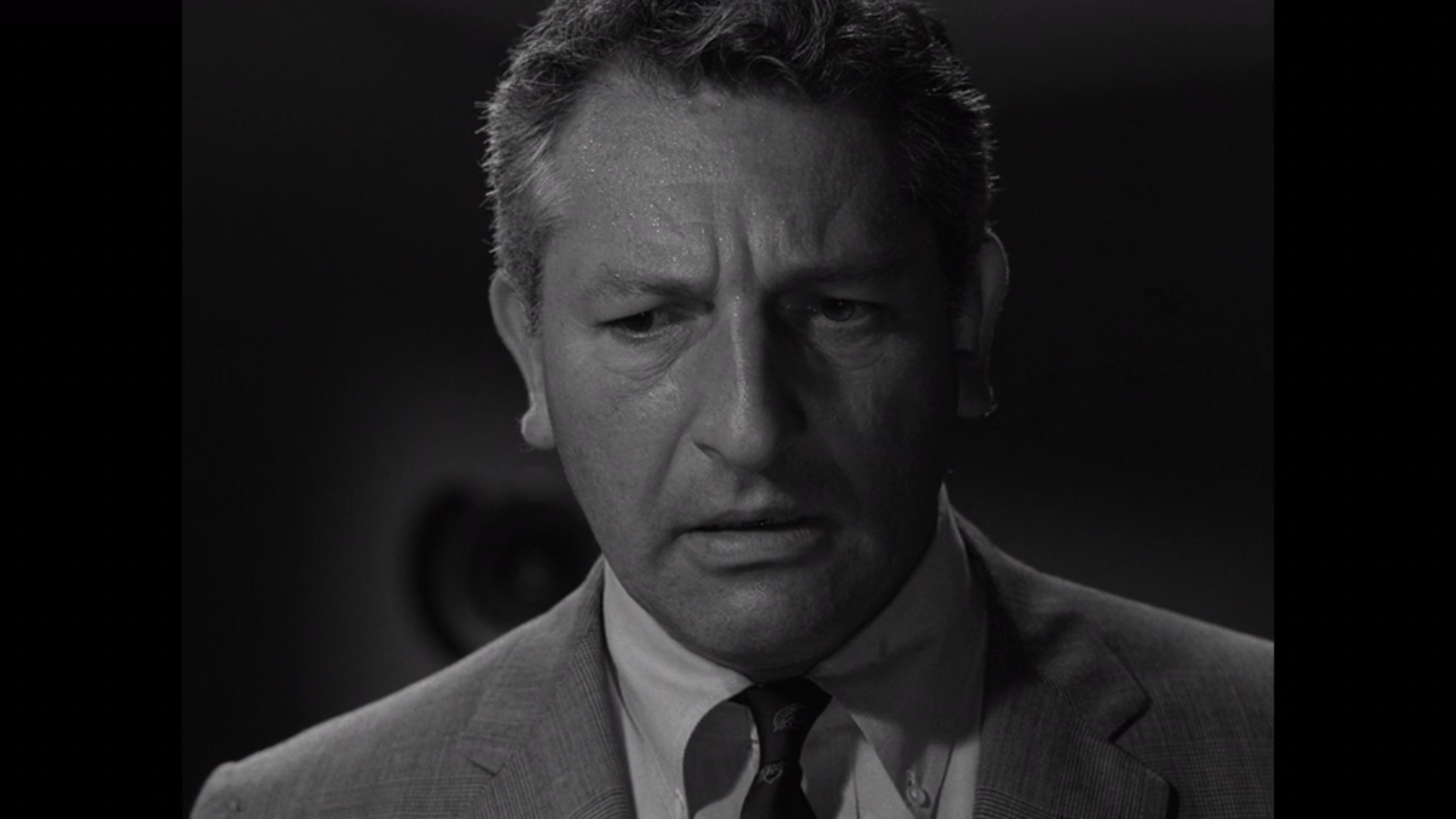 Harold J. Stone as Grant Sheckly from the Twilight Zone episode "The Arrival"